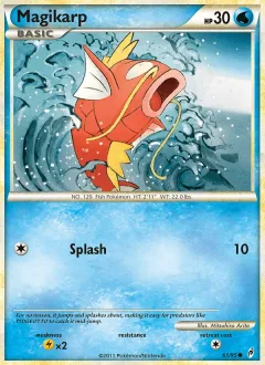 Magikarp Reverse Holo