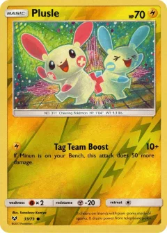 Plusle Reverse Holo