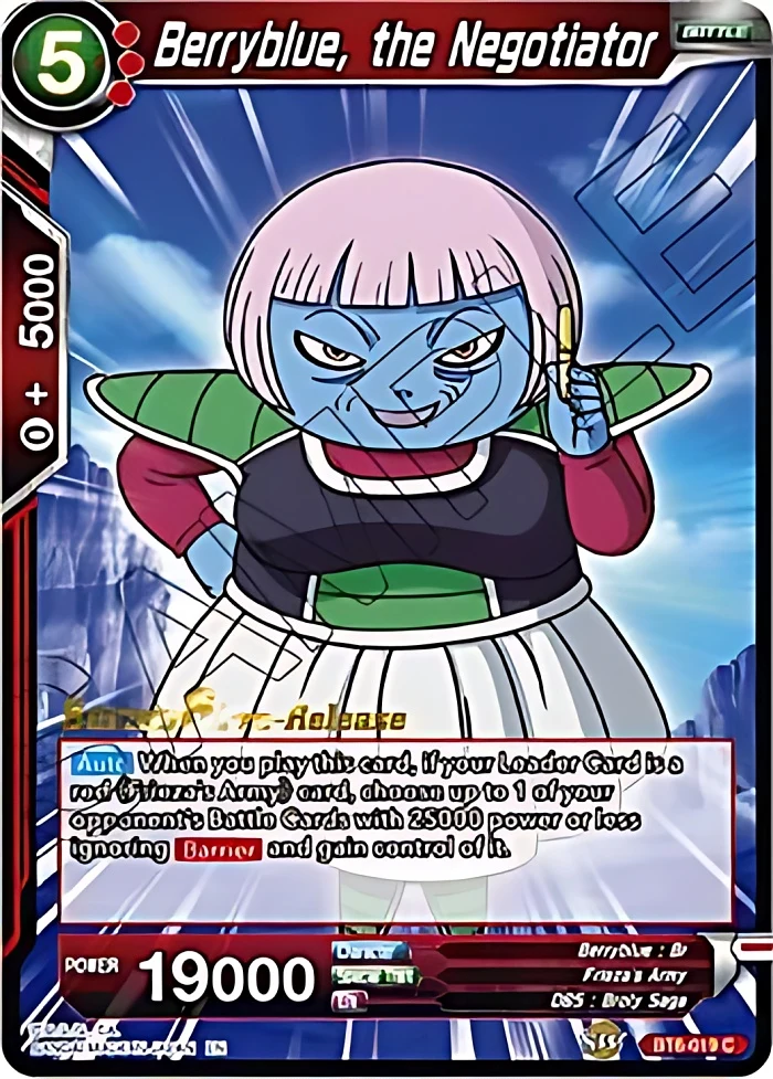 Berryblue, the Negotiator [Pre-Release] #BT6-019_PR