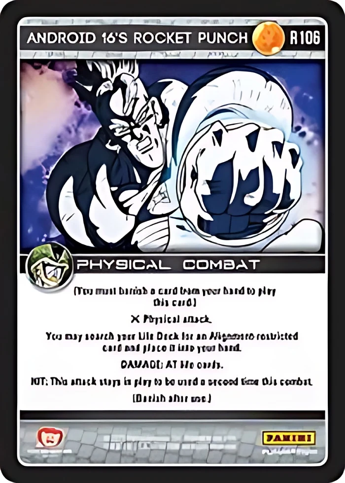 Android 16's Rocket Punch #R106