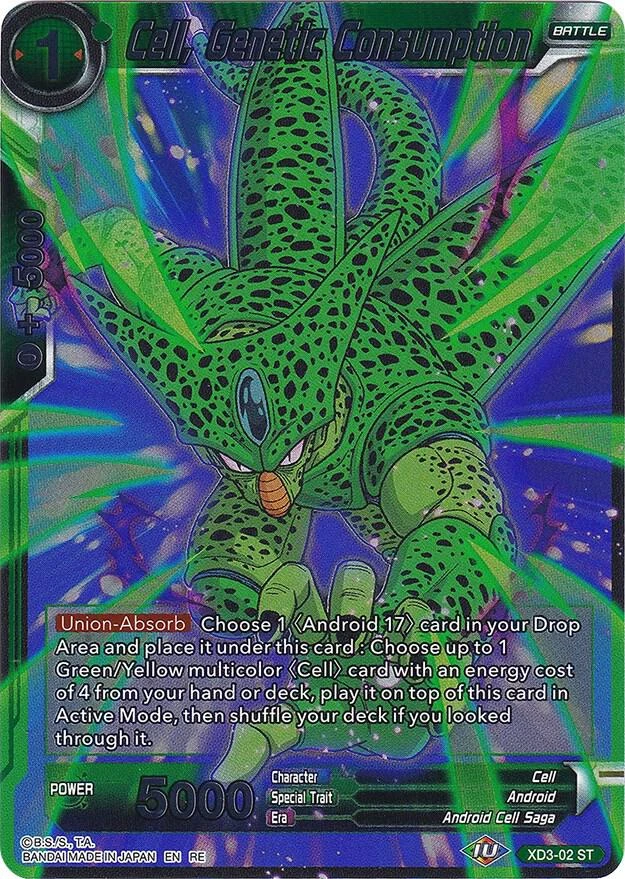 Cell, Genetic Consumption [Expansion Deck Box Set 20: Ultimate Deck 2022] #XD3-02