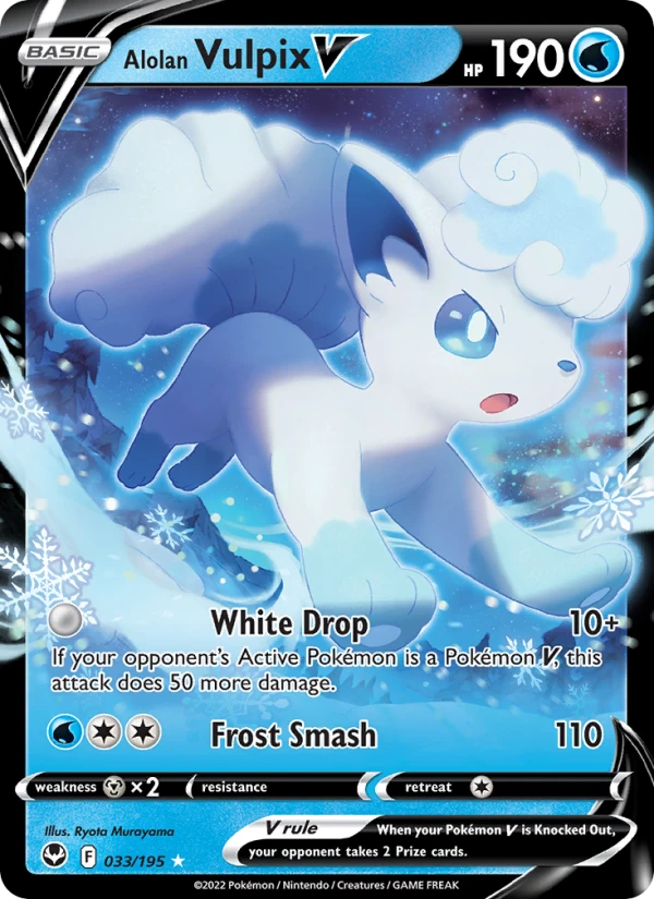 Alolan Vulpix V #33