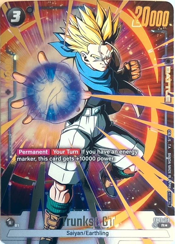 Trunks : GT [Championship Pack 02 Gold] #FB03-119