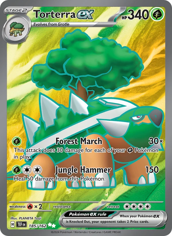 Torterra Ex #185
