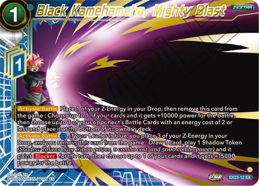 Black Kamehameha, Mighty Blast #EX23-12