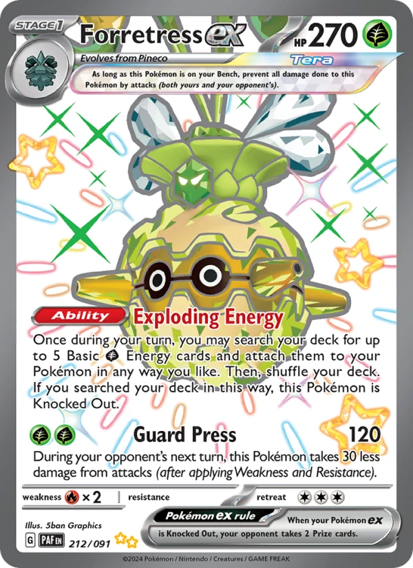 Forretress Ex #212
