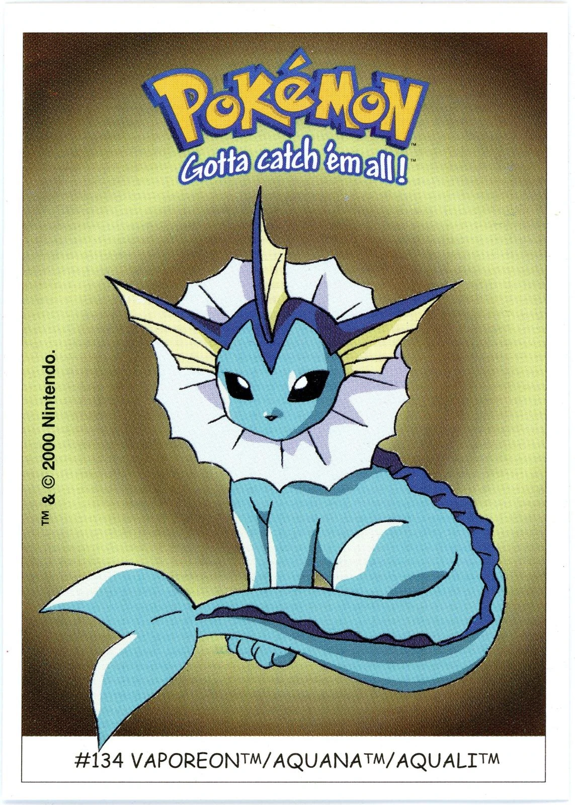 Vaporeon #134