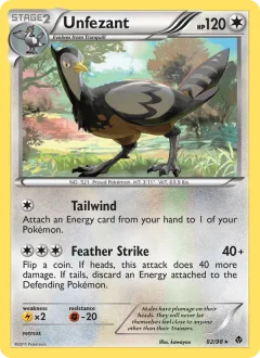 Unfezant Reverse Holo
