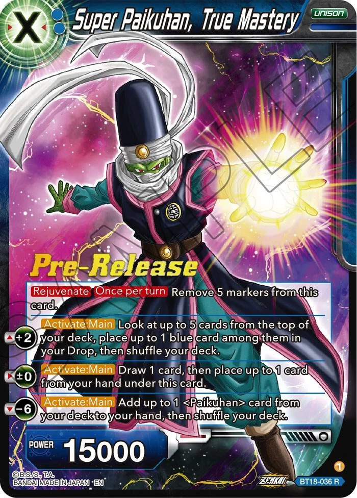 Super Paikuhan, True Master [Pre-Release] #BT18-036