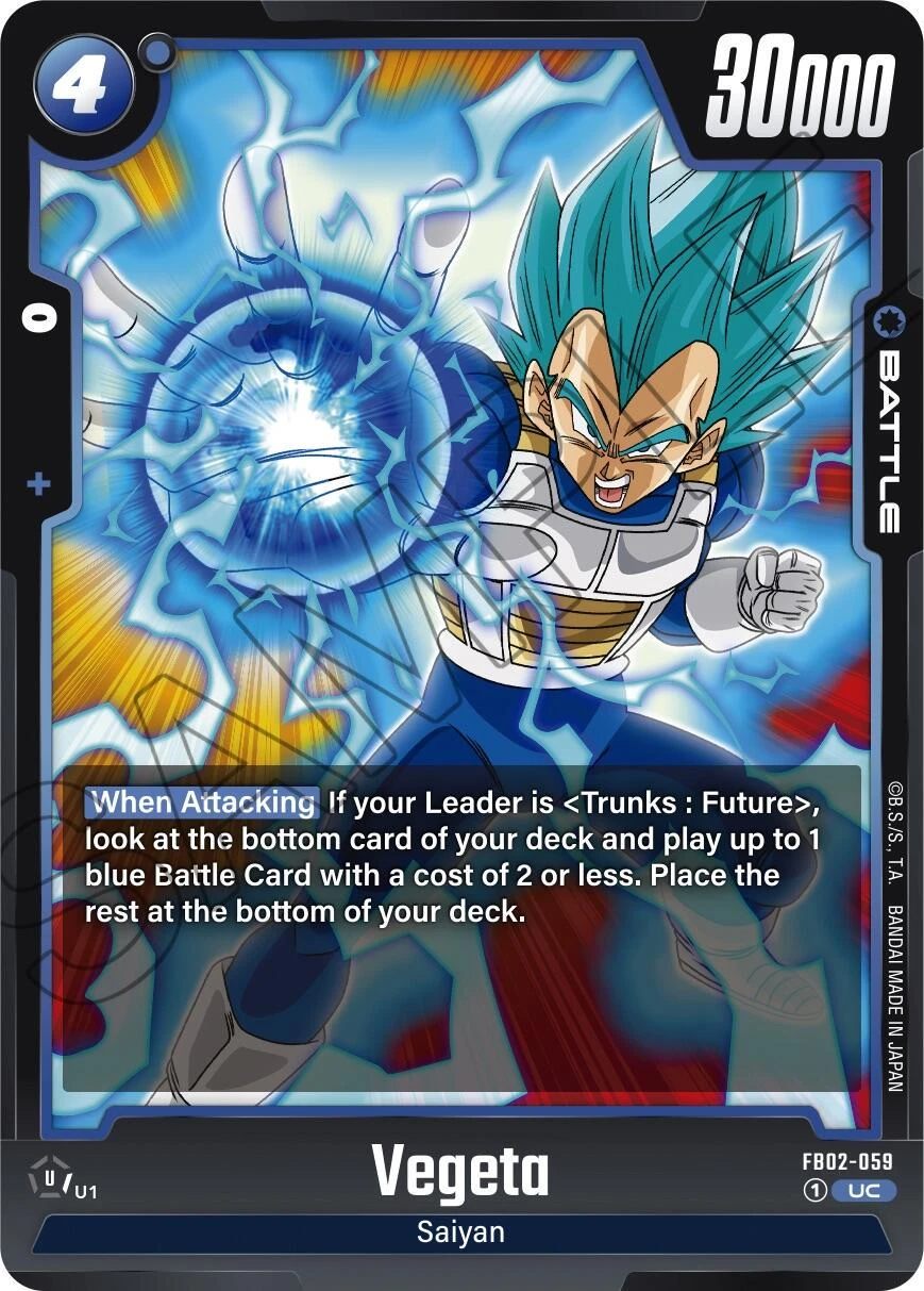 Vegeta [Release Event] #FB02-059
