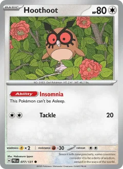Hoothoot Master Ball