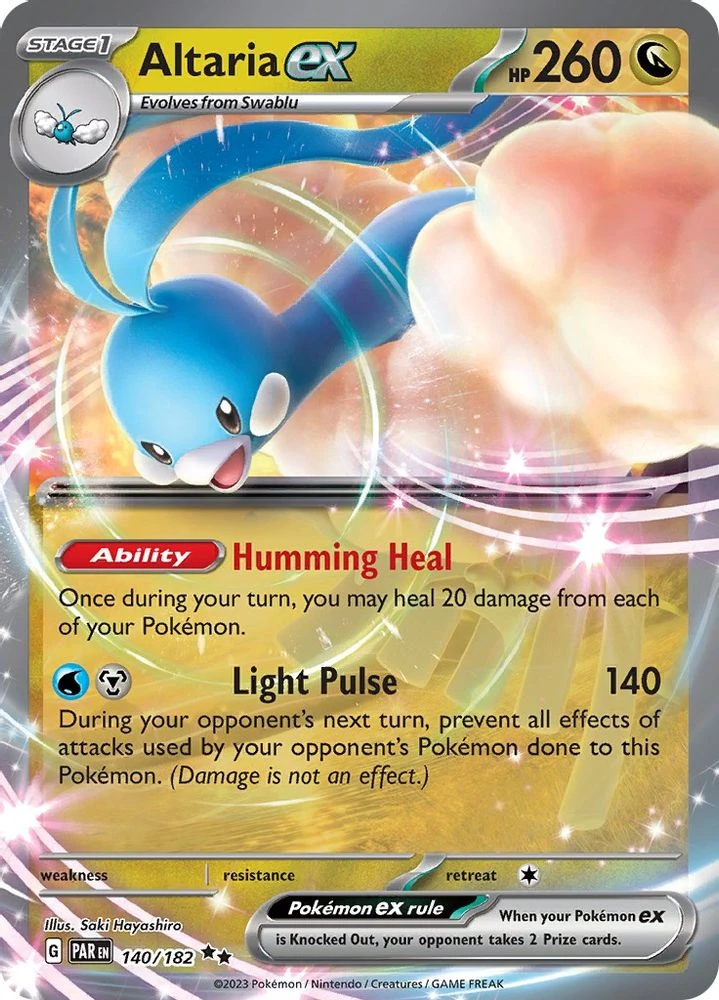 Altaria Ex Holo #140