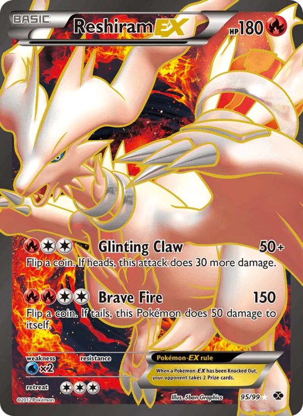 Reshiram Ex #95