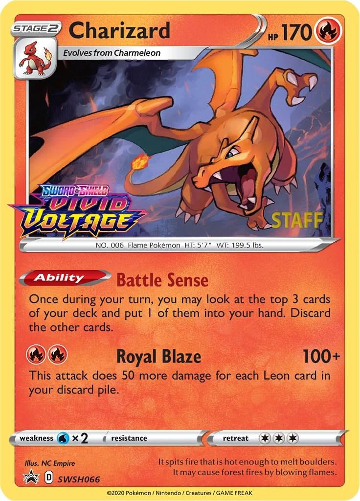 Charizard Staff #SWSH066