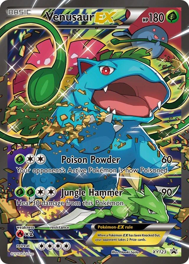 Venusaur EX Jumbo #XY123