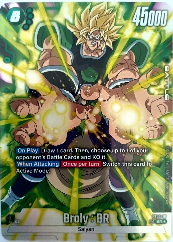 Broly : BR [Bonus Pack Alternate Art] #FS03-10