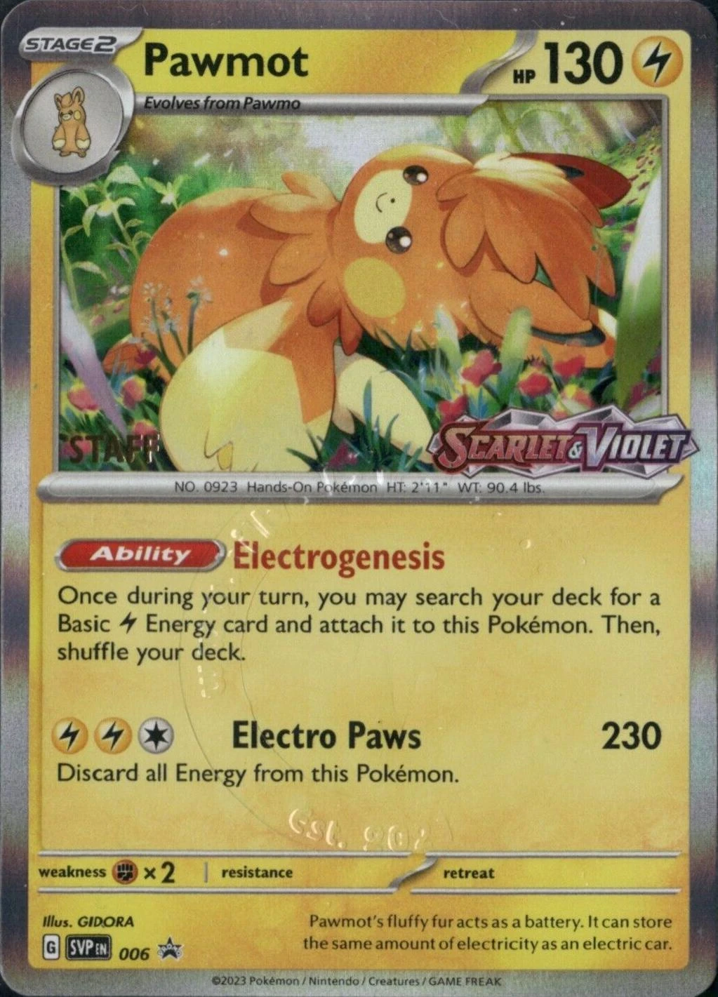 Pawmot Staff #6