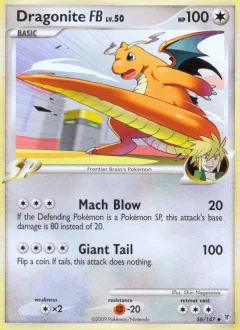 Dragonite Fb Reverse Holo