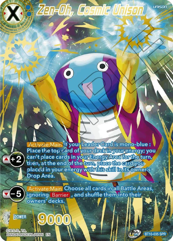 Zen-Oh, Cosmic Unison [SPR] #BT10-035