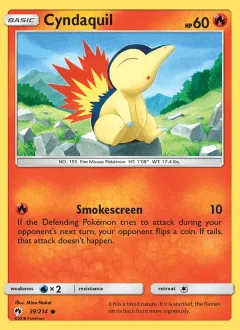 Cyndaquil Reverse Holo