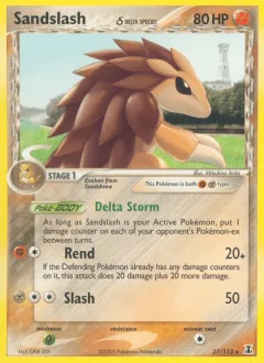Sandslash Reverse Holo