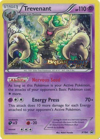 Trevenant Prerelease Staff Xy94