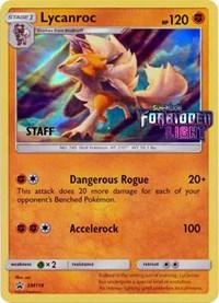 Lycanroc Prerelease Staff #SM118
