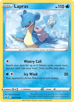 Lapras Reverse Holo