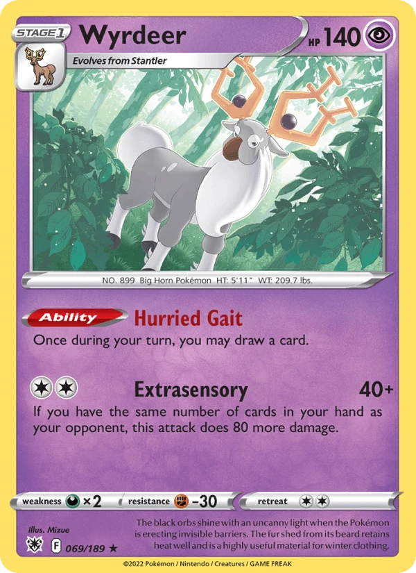 Wyrdeer Holo #69