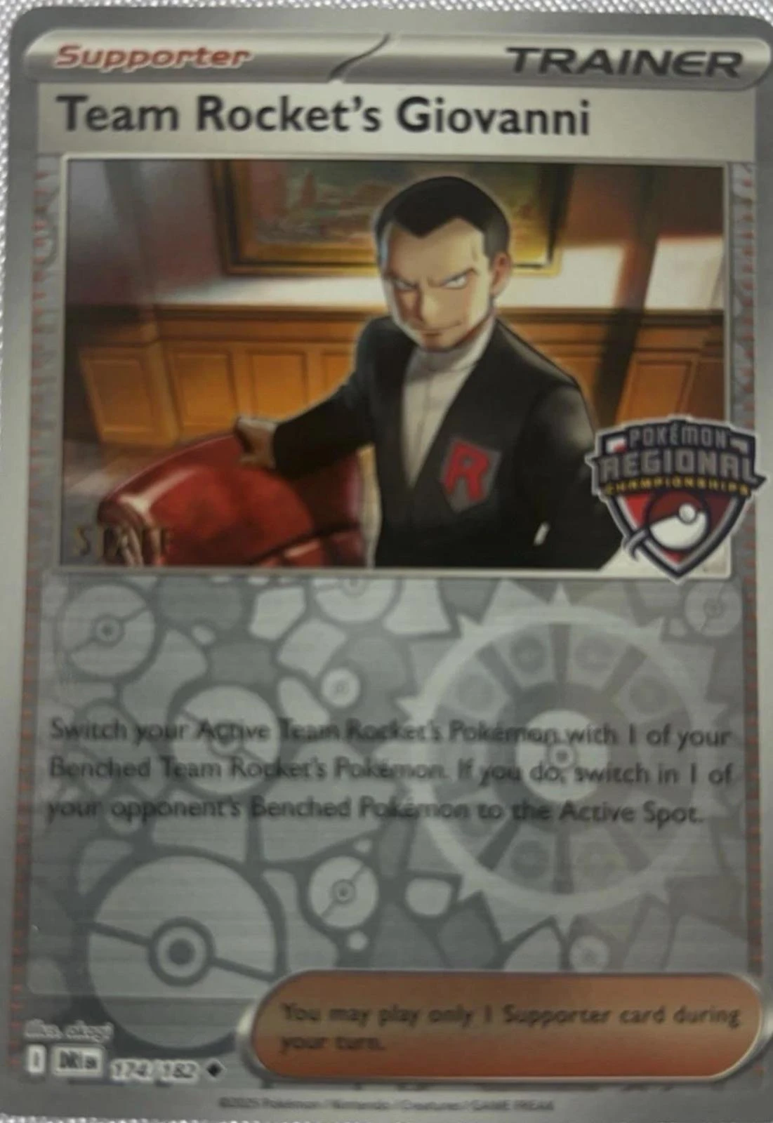 Team Rocket's Giovanni #129