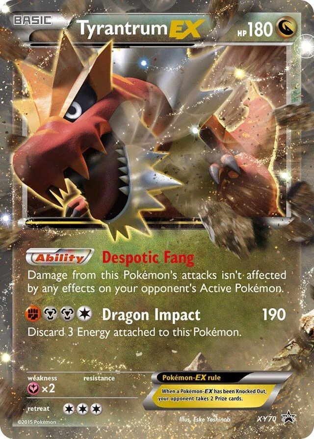 Tyrantrum Ex Xy70