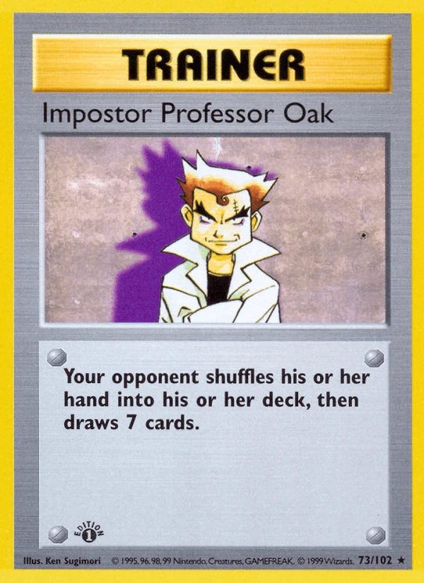 Imposter Professor Oak #73