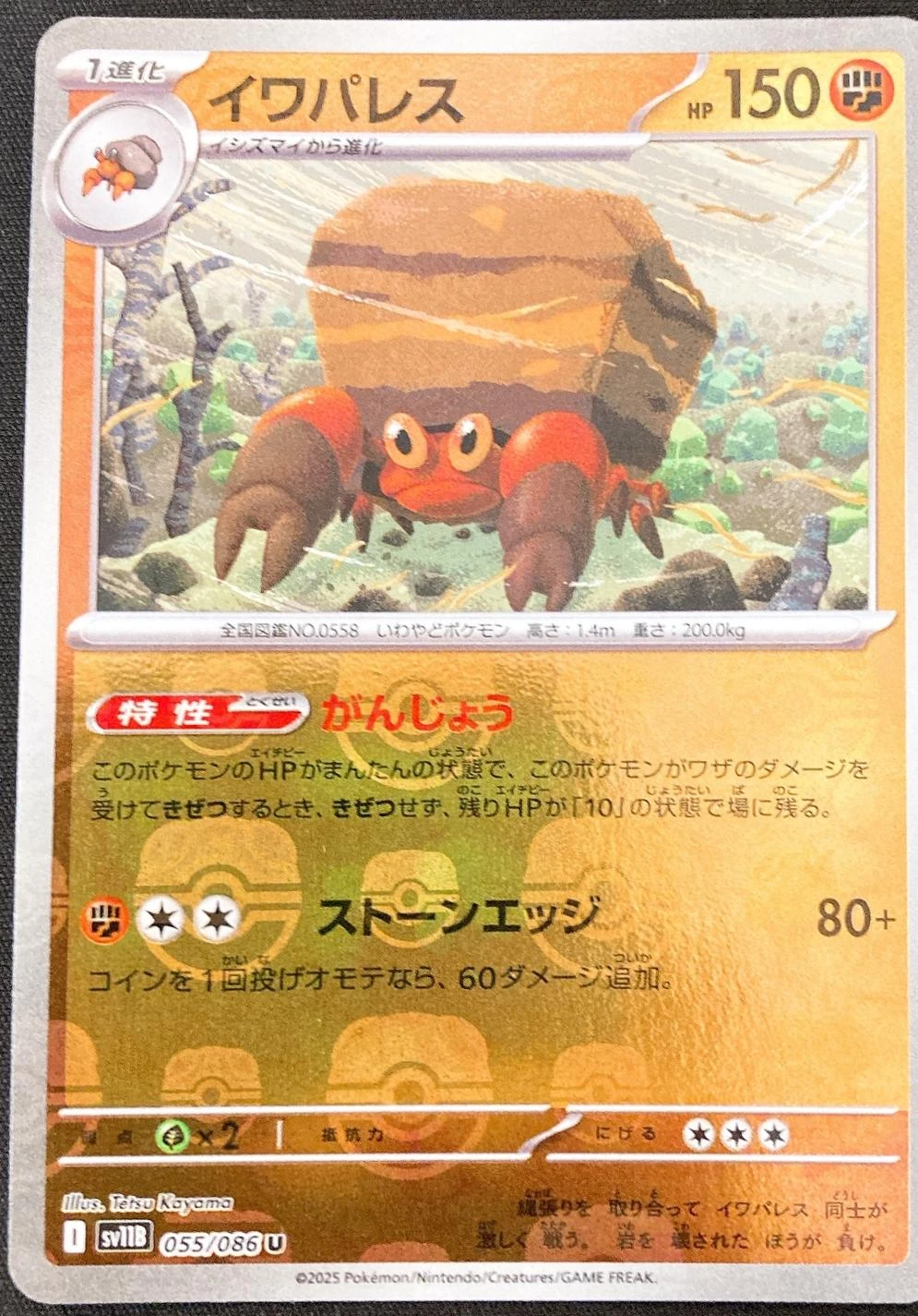 Crustle Master Ball #55