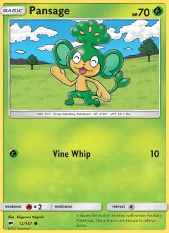 Pansage Reverse Holo