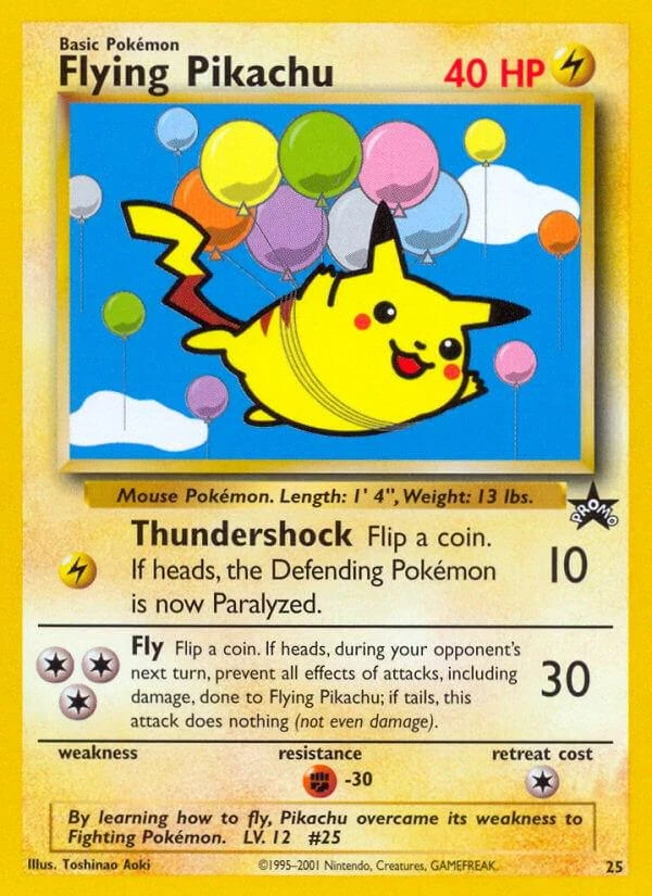 Flying Pikachu #25