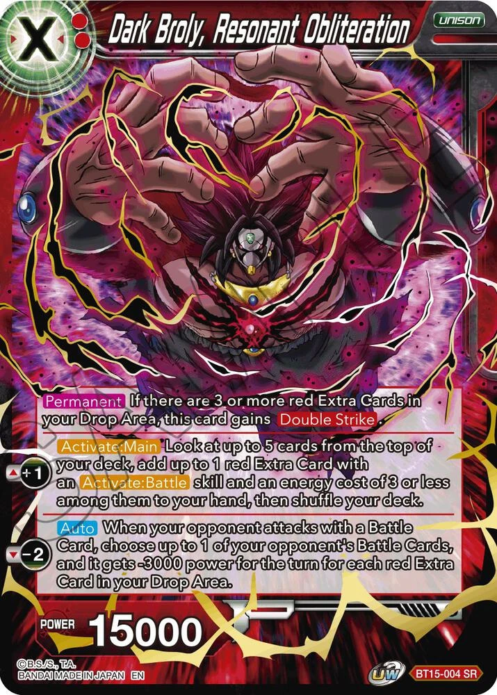 Dark Broly, Resonant Obliteration #BT15-004