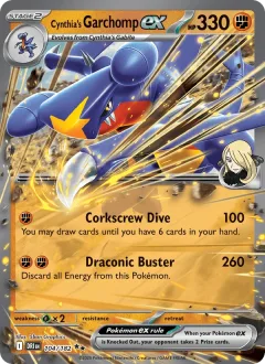 Cynthia's Garchomp Ex Prize Pack