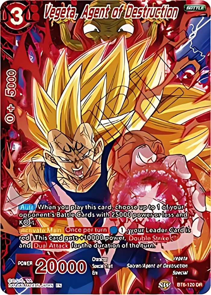 Vegeta, Agent of Destruction #BT6-120