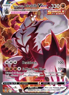 Single Strike Urshifu Vmax