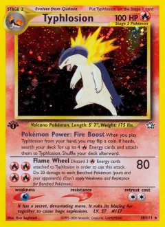 Typhlosion 1st Edition
