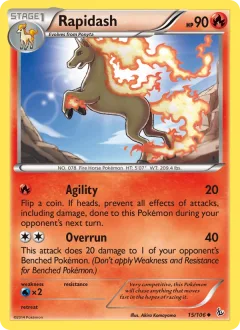 Rapidash Reverse Holo