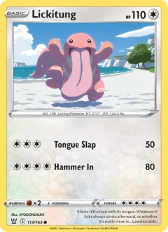 Lickitung Reverse Holo
