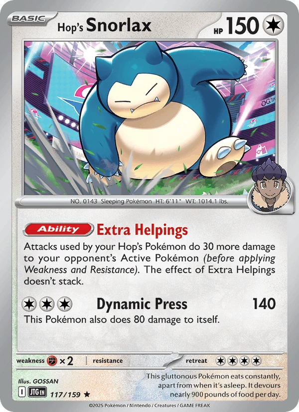 Hop's Snorlax #117
