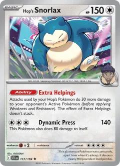Hop's Snorlax EB Games