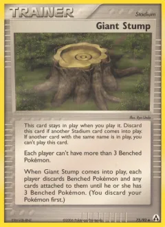 Giant Stump Reverse Holo