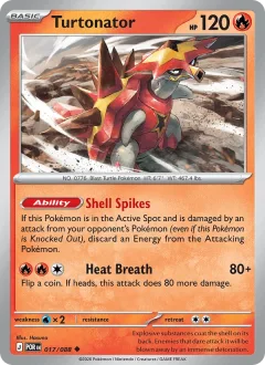 Turtonator Reverse Holo