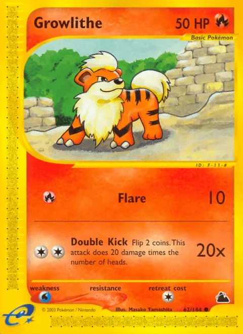 Growlithe Reverse Holo