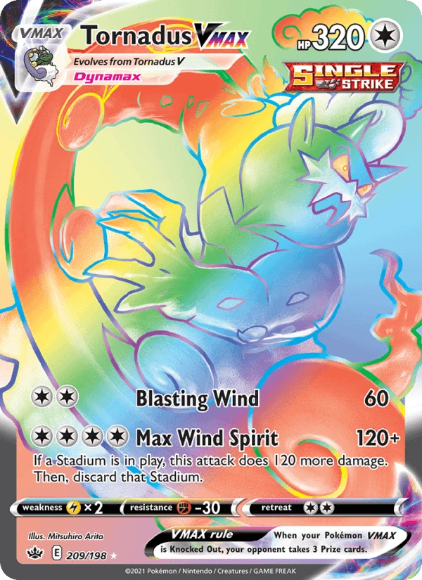 Tornadus Vmax #209