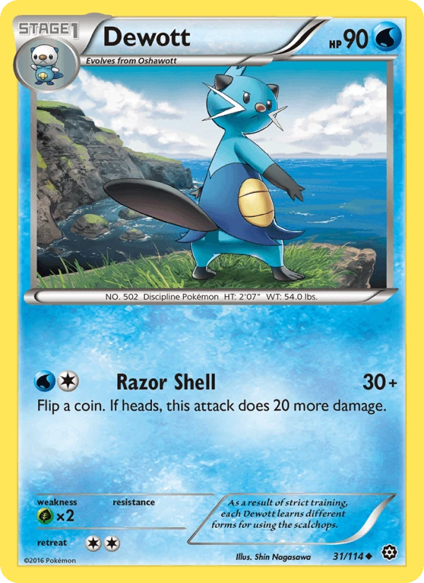 Dewott Reverse Holo #31