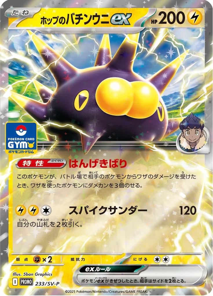 Hop's Pincurchin Ex #233/SV-P